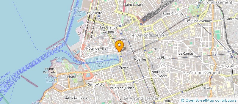 localisation de l'entreprise HUGENIS à MARSEILLE