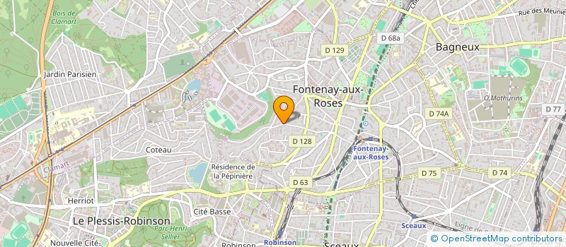 localisation de l'entreprise HUGHANFLOJ à FONTENAY-AUX-ROSES