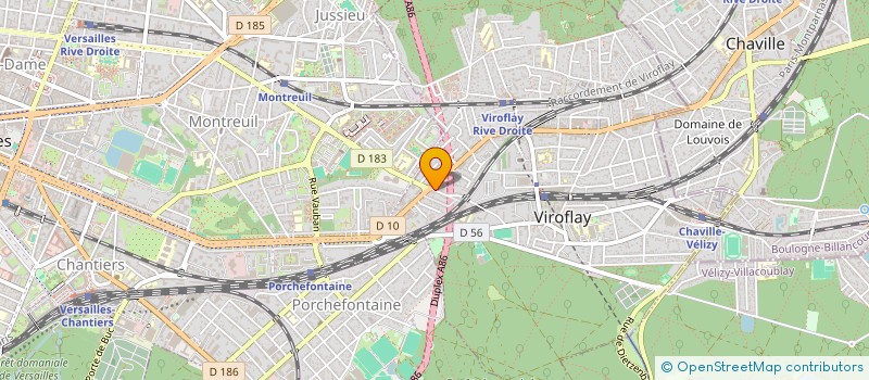 localisation de l'entreprise HUGHUROU  VIROFLAY