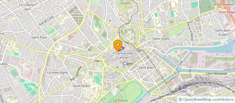 localisation de l'entreprise HUGLUC à CAEN