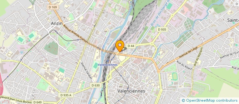 localisation de l'entreprise HUGO  VALENCIENNES