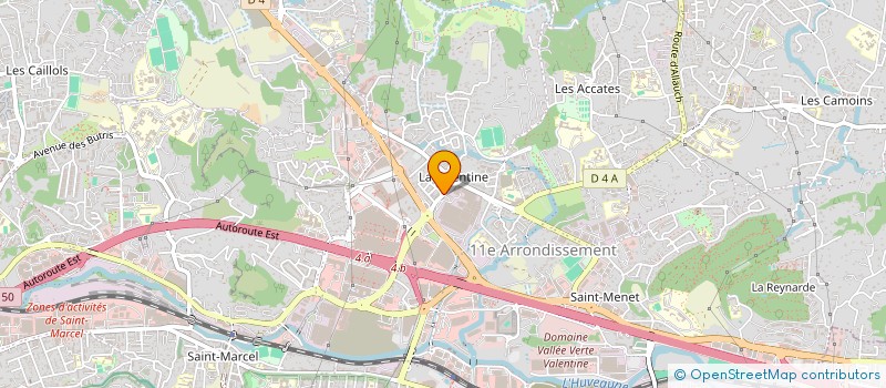 localisation de l'entreprise HUGO à MARSEILLE