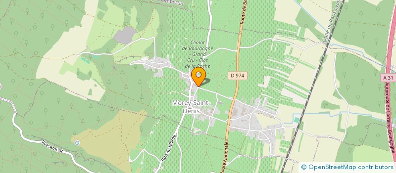 localisation de l'entreprise HUGO  MOREY-SAINT-DENIS