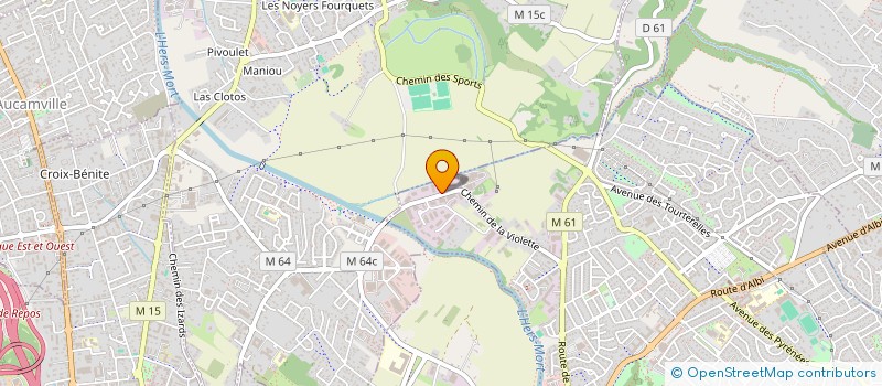 localisation de l'entreprise HUGO à L'UNION