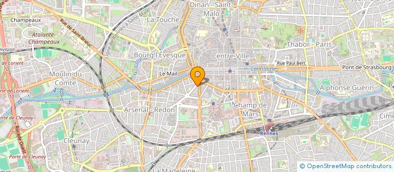 localisation de l'entreprise HUGO CASTRES  RENNES