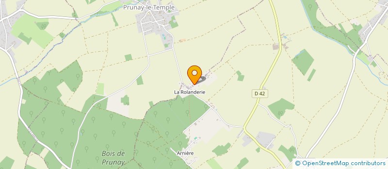 localisation de l'entreprise HUGO ISSARTEL DESIGN  PRUNAY-LE-TEMPLE