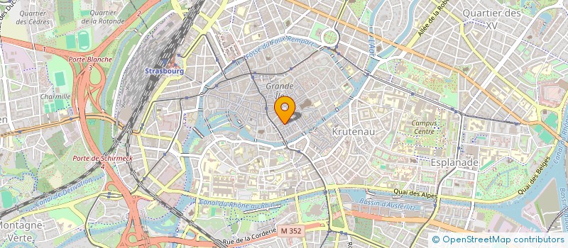 localisation de l'entreprise HUGO PHILATELIE à STRASBOURG
