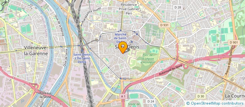 localisation de l'entreprise HUGO POIS POMME à SAINT-DENIS