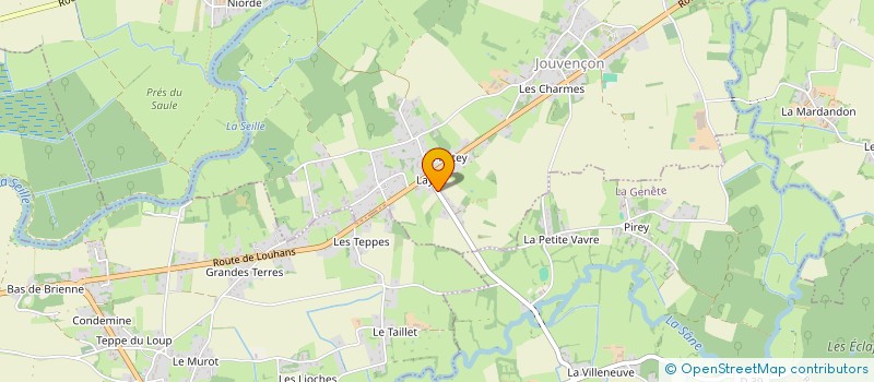 localisation de l'entreprise HUGOJU  JOUVENCON