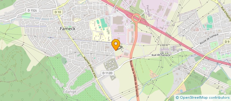 localisation de l'entreprise HUGOLALY  FAMECK