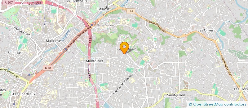 localisation de l'entreprise HUGOLOU à MARSEILLE
