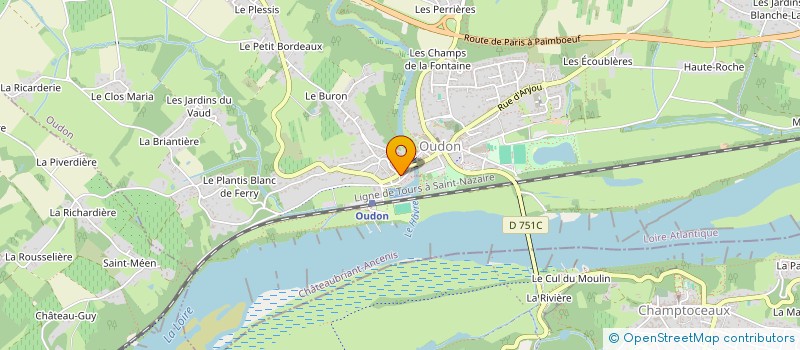 localisation de l'entreprise HUGOMII  OUDON