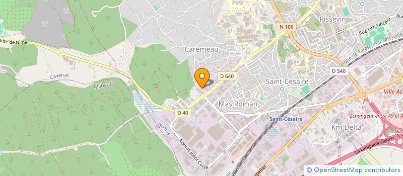 localisation de l'entreprise HUGON SARL à NIMES