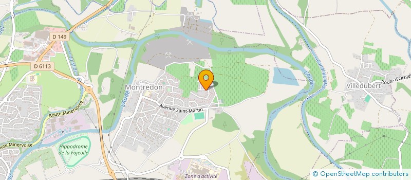 localisation de l'entreprise HUGONOE SECURITE  CARCASSONNE