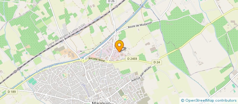 localisation de l'entreprise HUGOPI  MAUGUIO