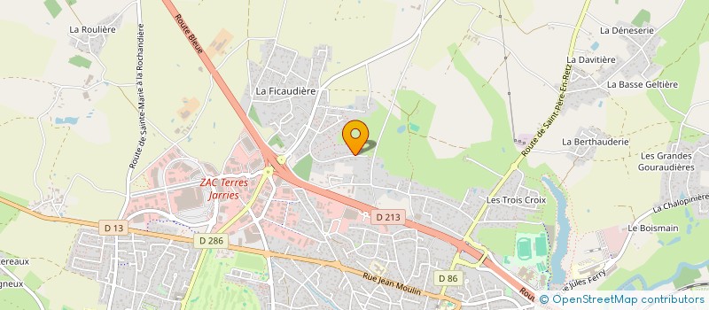 localisation de l'entreprise HUGOROMAN à PORNIC
