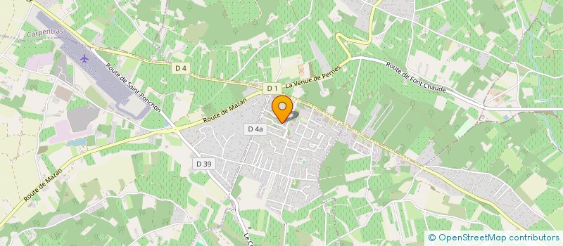 localisation de l'entreprise HUGOTRANS à SAINT-DIDIER