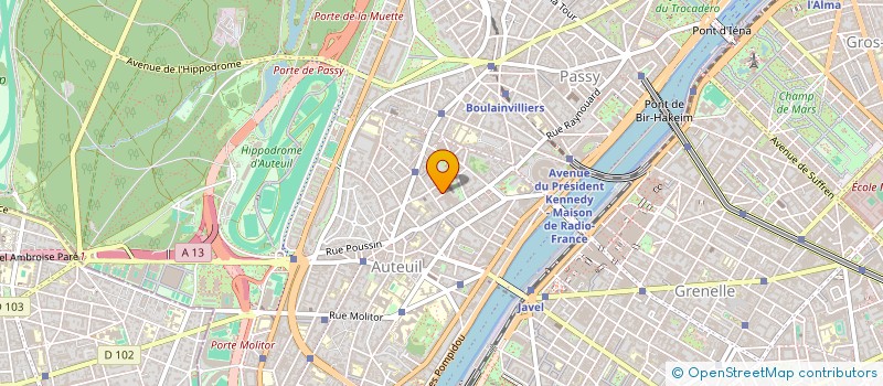 localisation de l'entreprise HUGSY MEDIA  PARIS