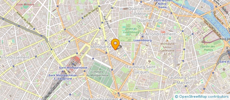 localisation de l'entreprise HUGUENIN BLOT IMMOBILIER  PARIS