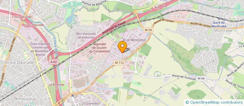 localisation de l'entreprise HUGUET à L'UNION