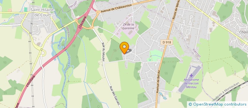 localisation de l'entreprise HUGUET BOUTIN  MEREAU