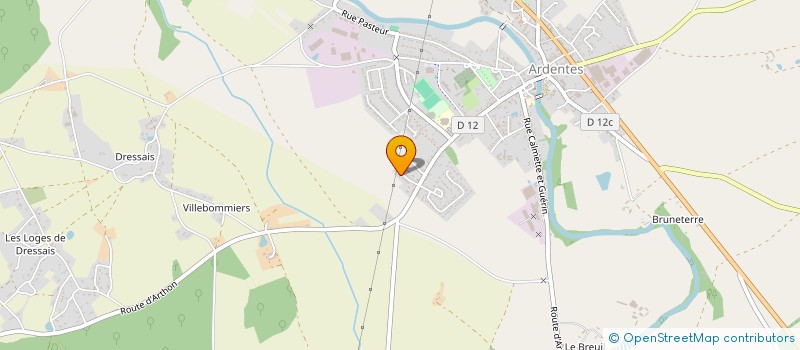 localisation de l'entreprise HUGUET MATHIEU à ARDENTES