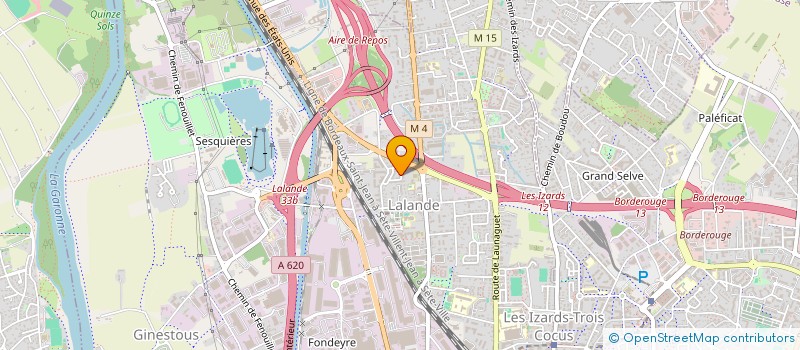 localisation de l'entreprise HUGUETTE à TOULOUSE