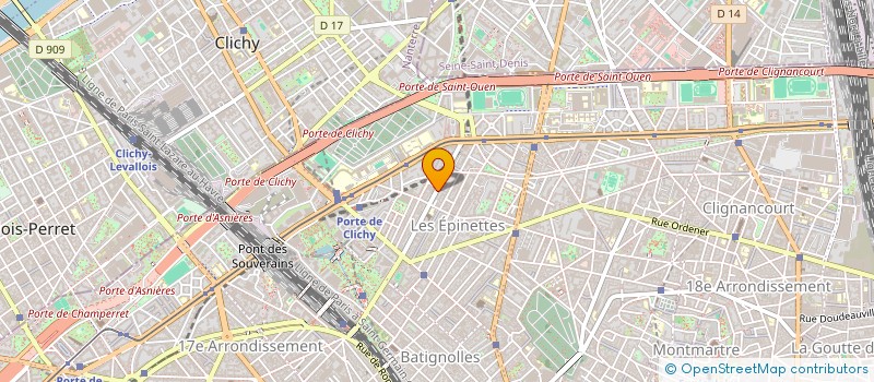 localisation de l'entreprise HUGUETTE  PARIS