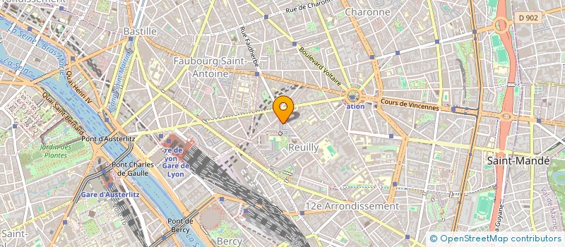 localisation de l'entreprise HUGUETTE COMPANY  PARIS