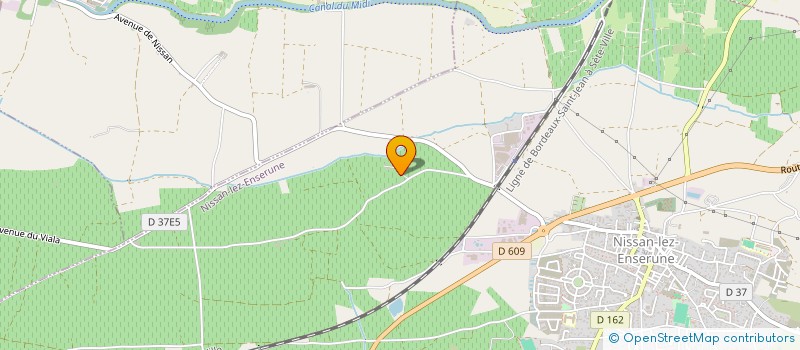 localisation de l'entreprise HUGUETTE INVEST à COLOMBIERS