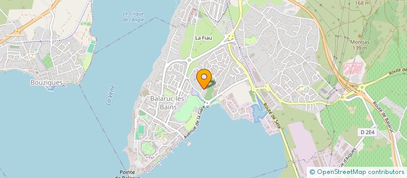 localisation de l'entreprise HUGUEZ  BALARUC-LES-BAINS