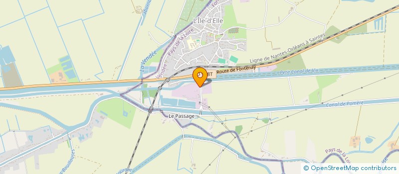 localisation de l'entreprise HUHTAMAKI FOODSERVICE FRANCE  L'ILE-D'ELLE