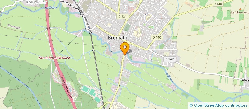 localisation de l'entreprise HUI-BON-HOA ISABELLE  BRUMATH