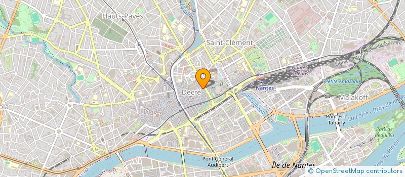 localisation de l'entreprise HUI & CO à NANTES