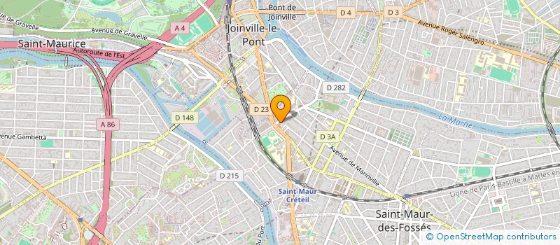 localisation de l'entreprise HUI HOLDING  SAINT-MAUR-DES-FOSSES