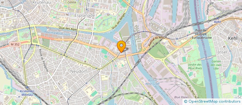 localisation de l'entreprise HUI TONG à STRASBOURG