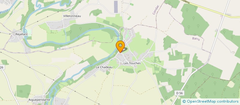 localisation de l'entreprise HUILERIE MORISSET à POURSAC