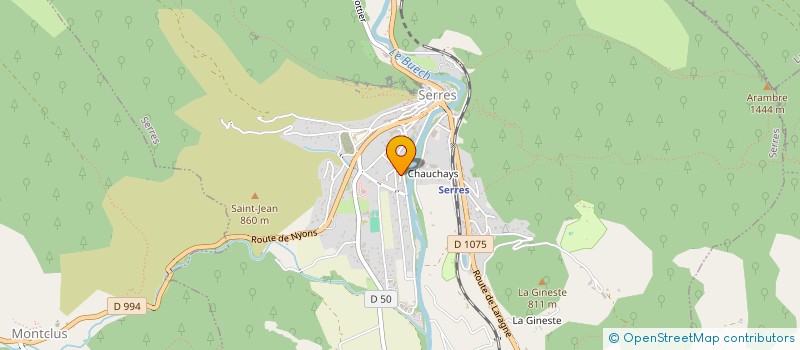 localisation de l'entreprise HUILES ESSEN SERROISES à SERRES