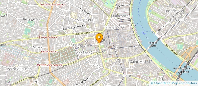 localisation de l'entreprise HUIS CLOS  BORDEAUX