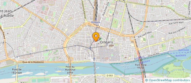 localisation de l'entreprise HUIS - HONORIS  ORLEANS