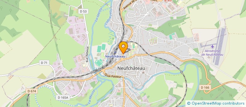 localisation de l'entreprise HUISSIER NEUFCHATEAU VOSGES H.N.V  NEUFCHATEAU