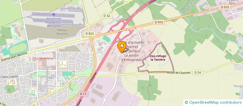 localisation de l'entreprise HUISSIERS CHARTRES FENOLI-REBELLATO & ASSOCIES à CHARTRES