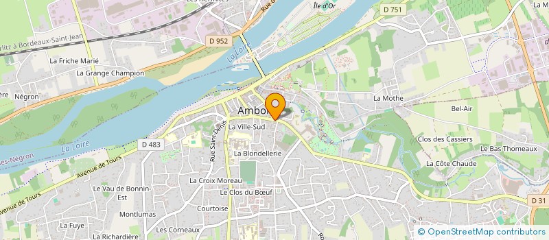 localisation de l'entreprise HUISSIMMO  AMBOISE