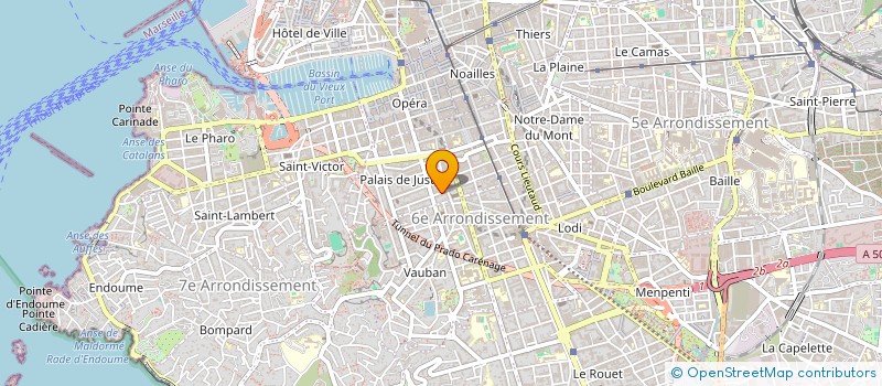 localisation de l'entreprise HUIT à MARSEILLE