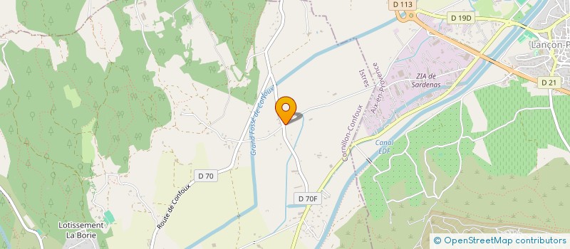 localisation de l'entreprise HUIT  CORNILLON-CONFOUX