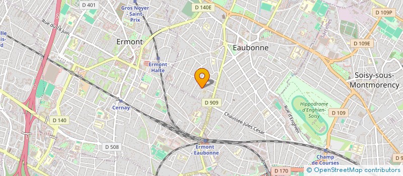 localisation de l'entreprise HUIT AVENIR à EAUBONNE