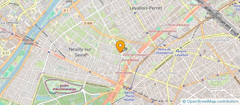 localisation de l'entreprise HUIT EN FAMILLE à NEUILLY-SUR-SEINE