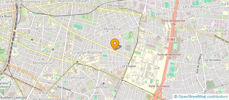 localisation de l'entreprise HUIT RIVER PROVINCE  LYON