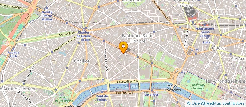 localisation de l'entreprise HUIT VIP  PARIS