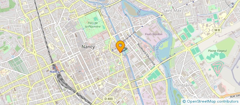 localisation de l'entreprise HUITA COMMUNICATIONS à NANCY